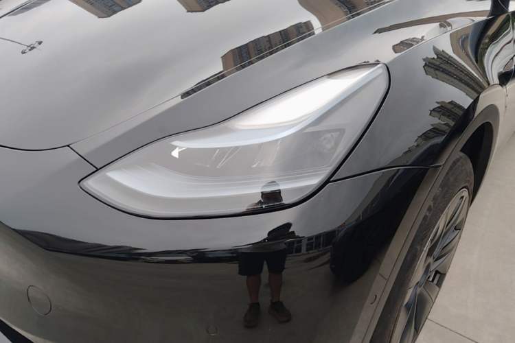 Used Tesla Model Y 2023 Rear-Wheel-Drive Version Left Front Headlight