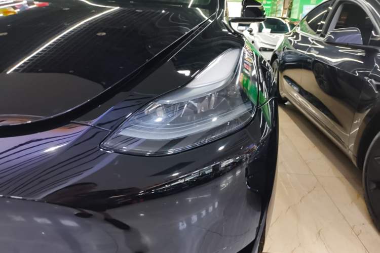 Used Tesla Model Y 2023 Rear-Wheel-Drive Version Left Front Headlight