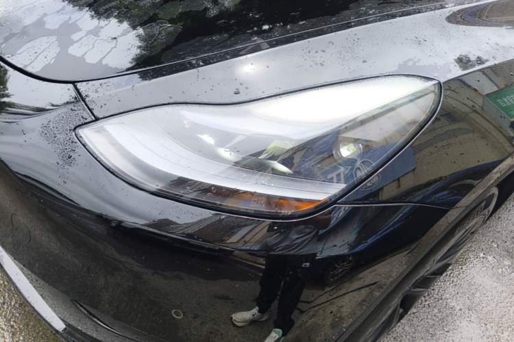 Used Tesla Model Y 2023 Rear-Wheel-Drive Version Left Front Headlight