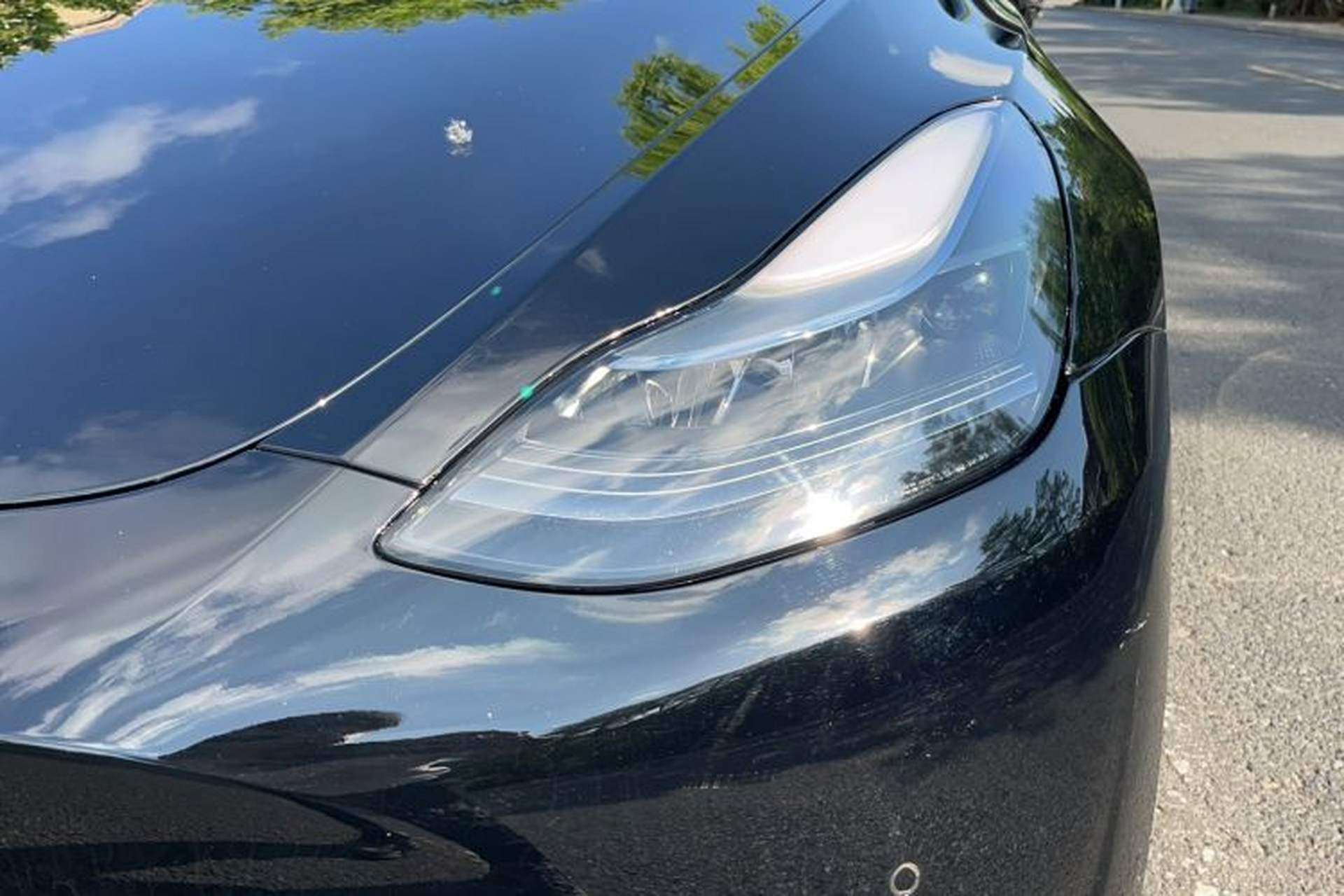 Used Tesla Model Y 2023 Rear-Wheel-Drive Version Left Front Headlight