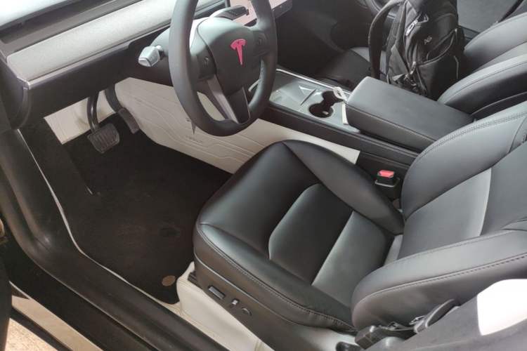 Used Tesla Model Y 2023 Long-Range All-Wheel-Drive Version Left Front Seat