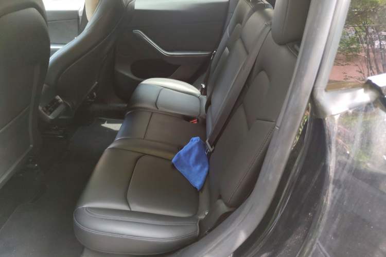 Used Tesla Model Y 2023 Long-Range All-Wheel-Drive Version Left Rear Seat