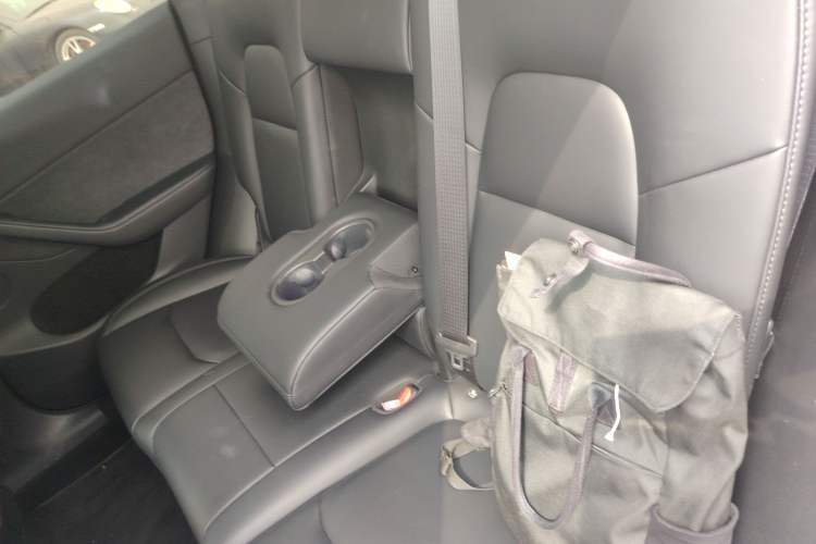 Used Tesla Model Y 2023 Long-Range All-Wheel-Drive Version Left Rear Seat