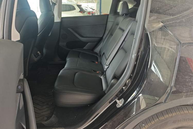 Used Tesla Model Y 2023 Long-Range All-Wheel-Drive Version Left Rear Seat