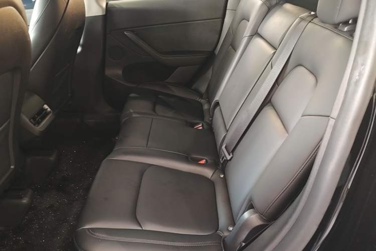 Used Tesla Model Y 2023 Long-Range All-Wheel-Drive Version Left Rear Seat