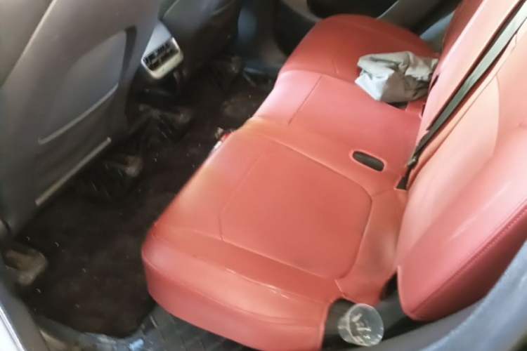 Used Tesla Model Y 2023 Long-Range All-Wheel-Drive Version Left Rear Seat