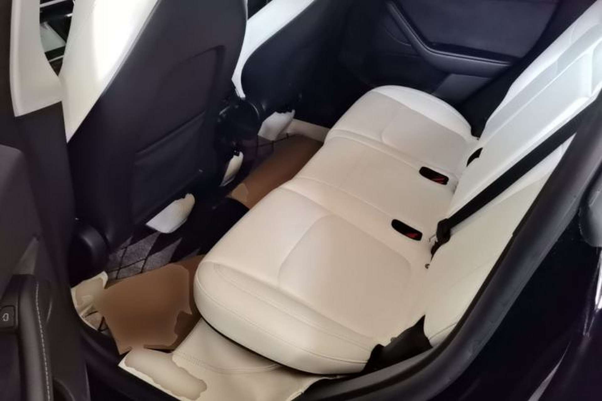 Used Tesla Model Y 2023 Long-Range All-Wheel-Drive Version Left Rear Seat