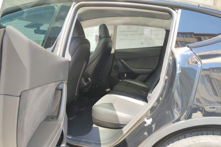 Used Tesla Model Y 2023 Long-Range All-Wheel-Drive Version Left Rear Seat