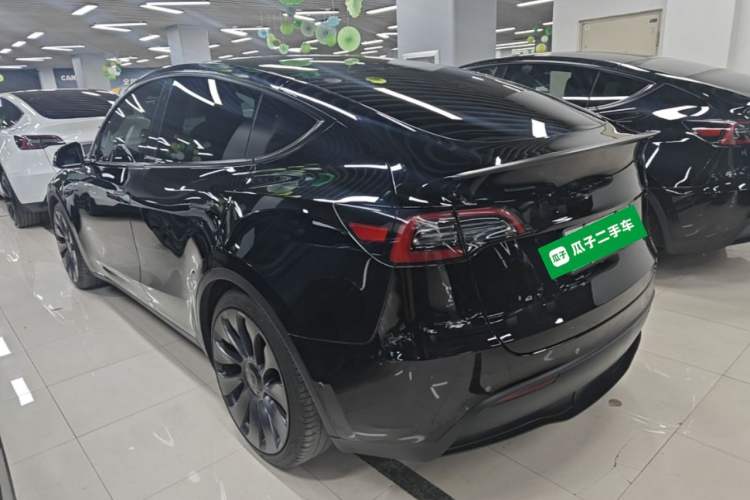 Used Tesla Model Y 2023 High-Performance All-Wheel-Drive Version Rear Left 45 Deg