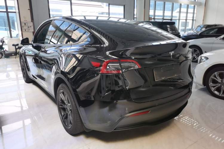Used Tesla Model Y 2023 Long-Range All-Wheel-Drive Version Rear Left 45 Deg