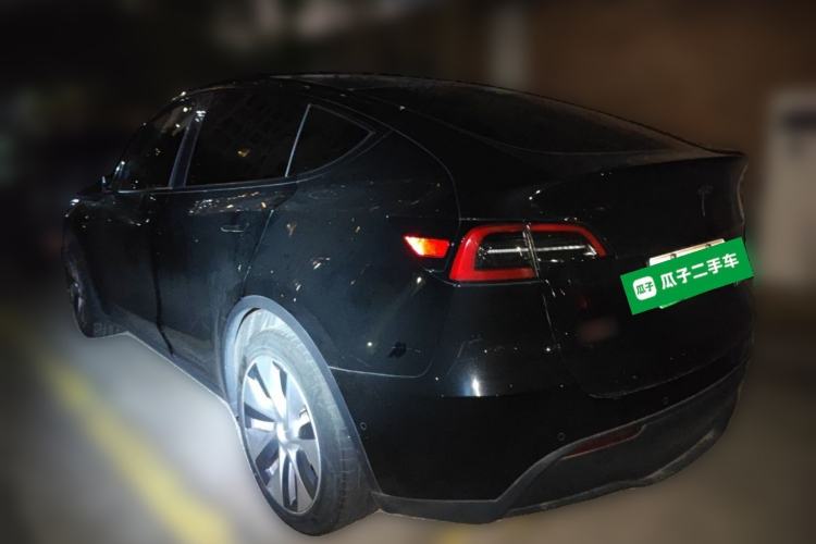 Used Tesla Model Y 2023 Long-Range All-Wheel-Drive Version Rear Left 45 Deg