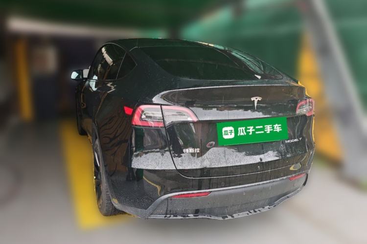 Used Tesla Model Y 2023 Long-Range All-Wheel-Drive Version Rear Left 45 Deg