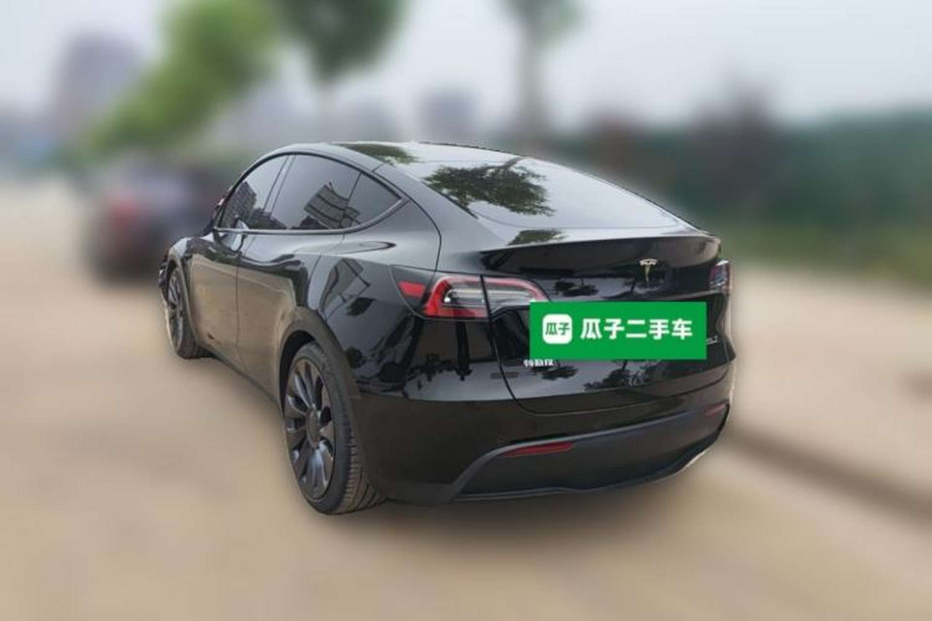 Used Tesla Model Y 2023 High-Performance All-Wheel-Drive Version Rear Left 45 Deg