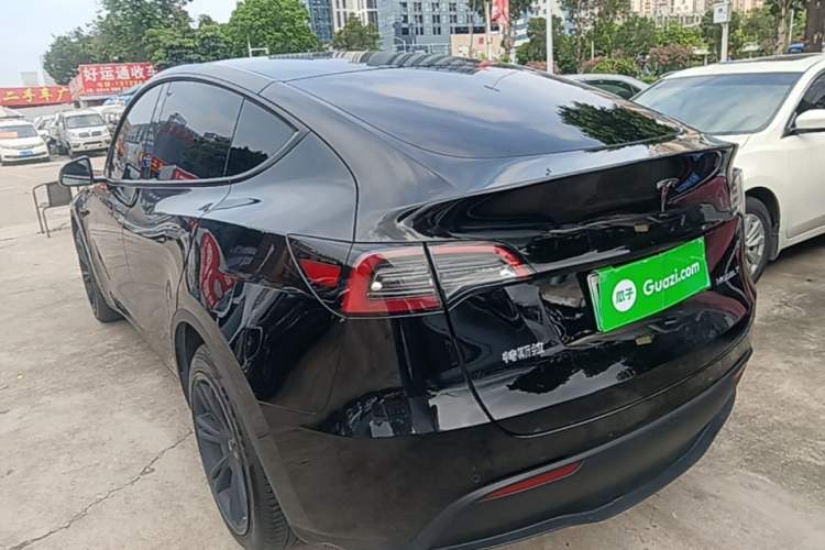 Used Tesla Model Y 2023 Long-Range All-Wheel-Drive Version Rear Left 45 Deg