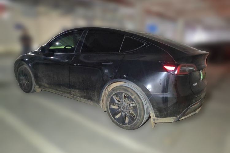 Used Tesla Model Y 2023 Rear-Wheel-Drive Version Rear Left 45 Deg