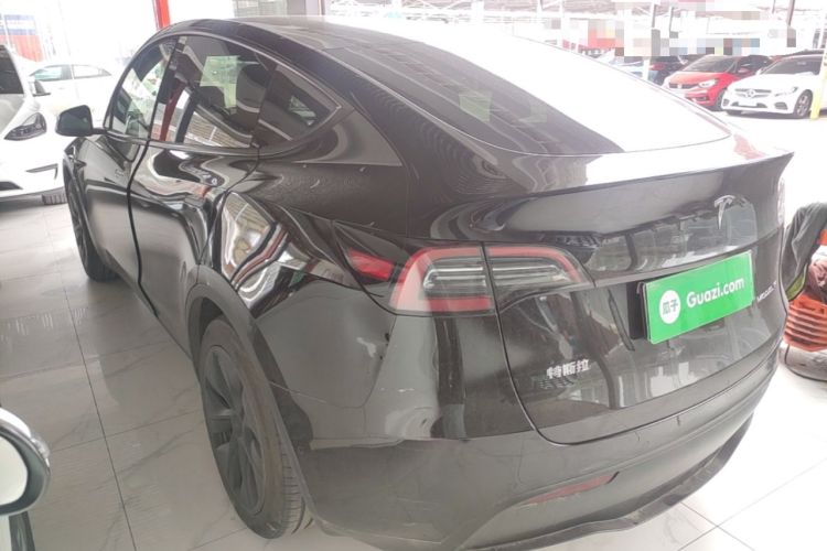 Used Tesla Model Y 2023 Rear-Wheel-Drive Version Rear Left 45 Deg