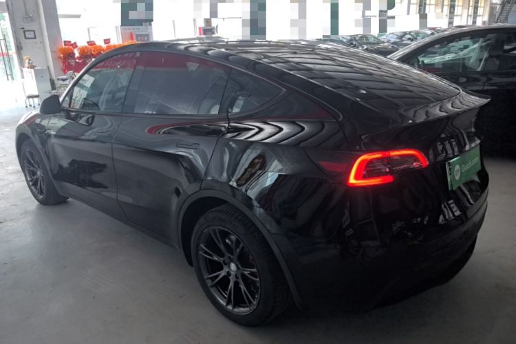 Used Tesla Model Y 2023 Long-Range All-Wheel-Drive Version Rear Left 45 Deg