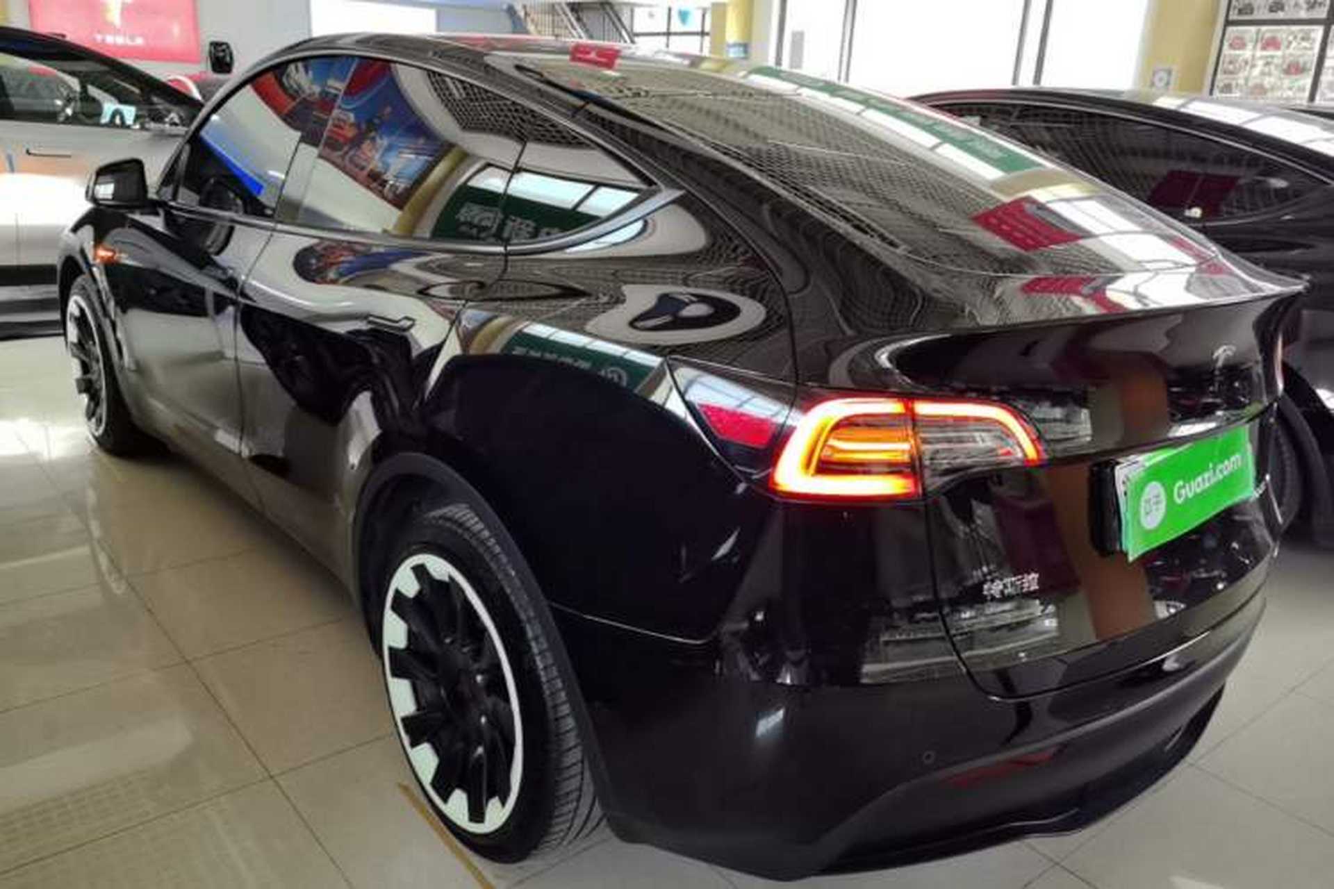 Used Tesla Model Y 2023 Long-Range All-Wheel-Drive Version Rear Left 45 Deg