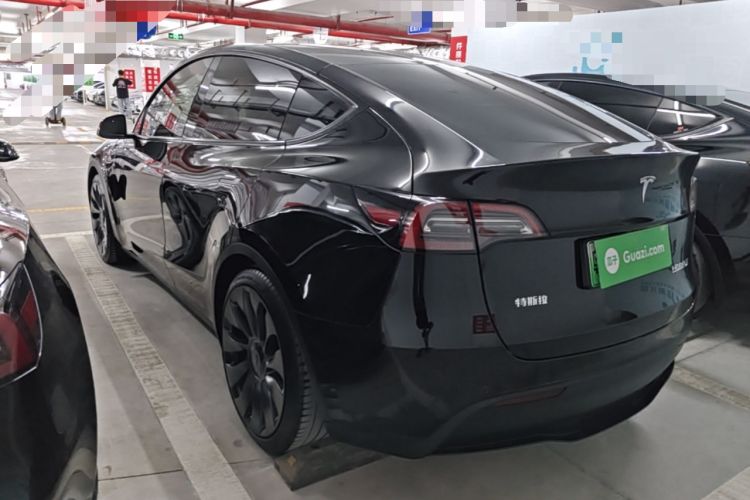 Used Tesla Model Y 2023 High-Performance All-Wheel-Drive Version Rear Left 45 Deg