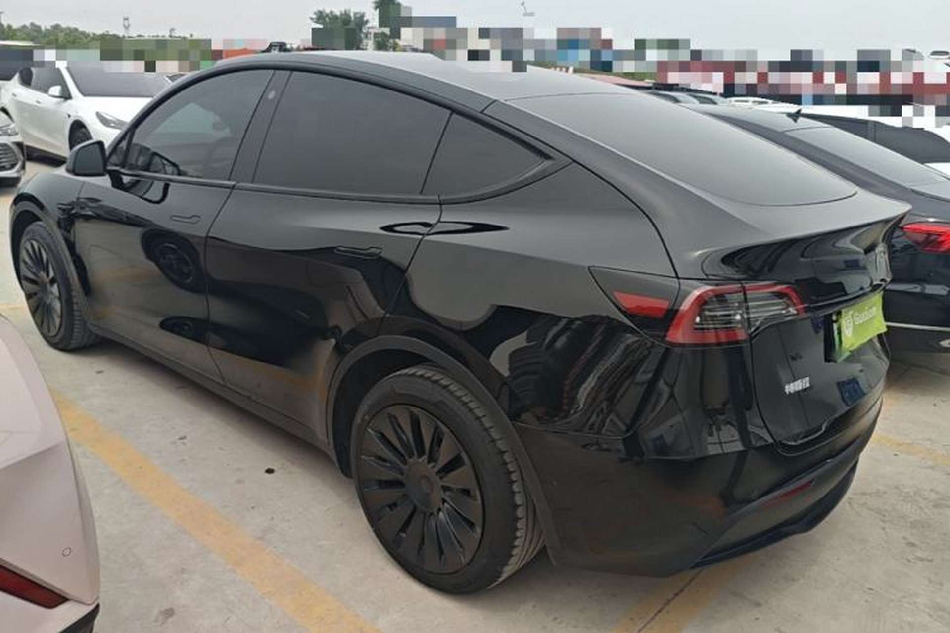 Used Tesla Model Y 2023 Long-Range All-Wheel-Drive Version Rear Left 45 Deg