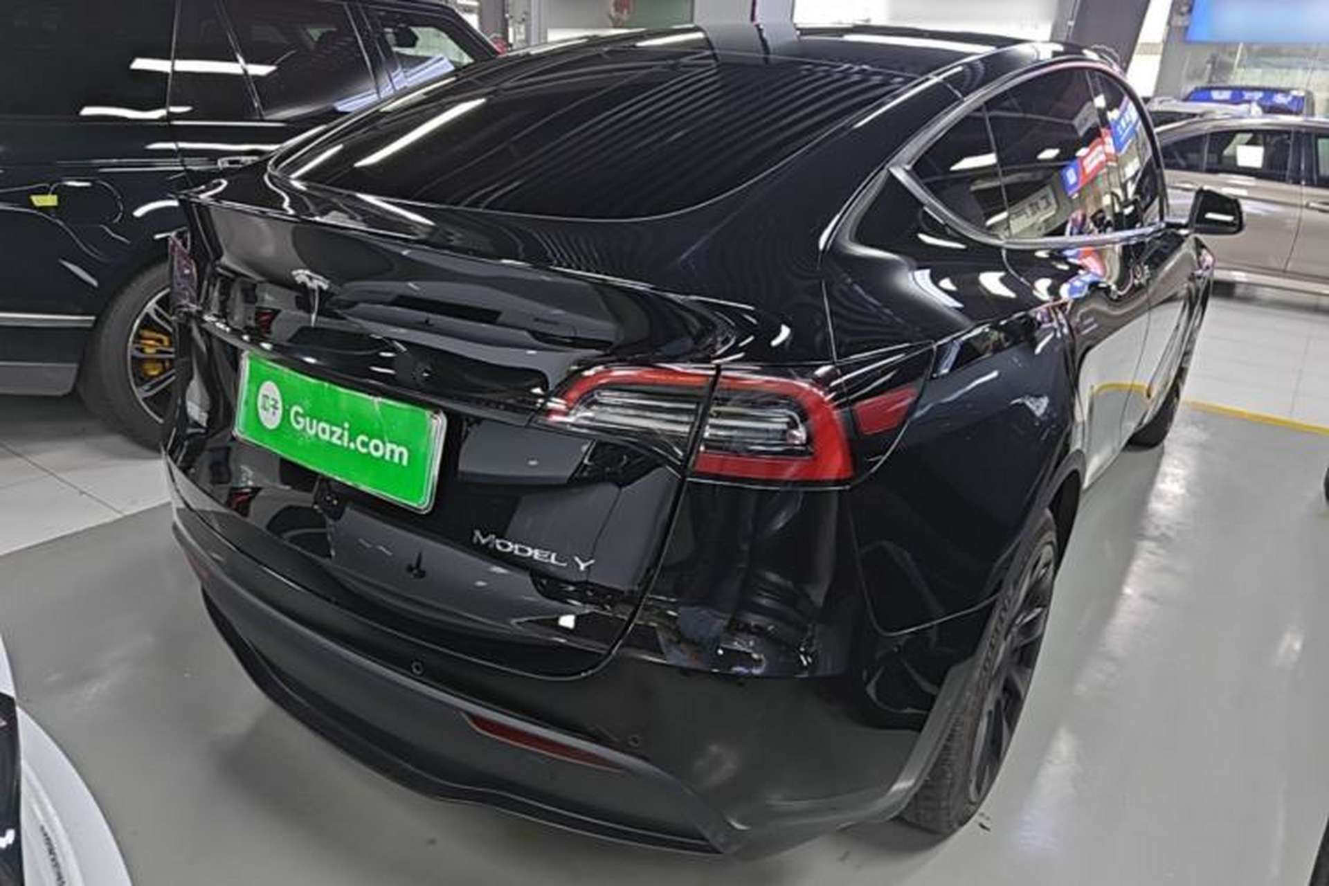 Used Tesla Model Y 2023 Long-Range All-Wheel-Drive Version Rear Right 45 Deg