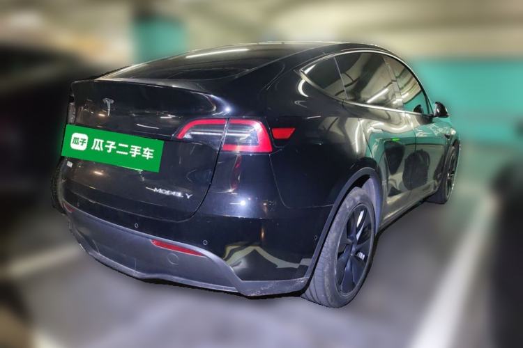 Used Tesla Model Y 2023 Long-Range All-Wheel-Drive Version Rear Right 45 Deg