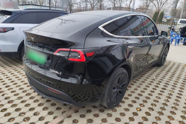 Used Tesla Model Y 2023 Long-Range All-Wheel-Drive Version Rear Right 45 Deg