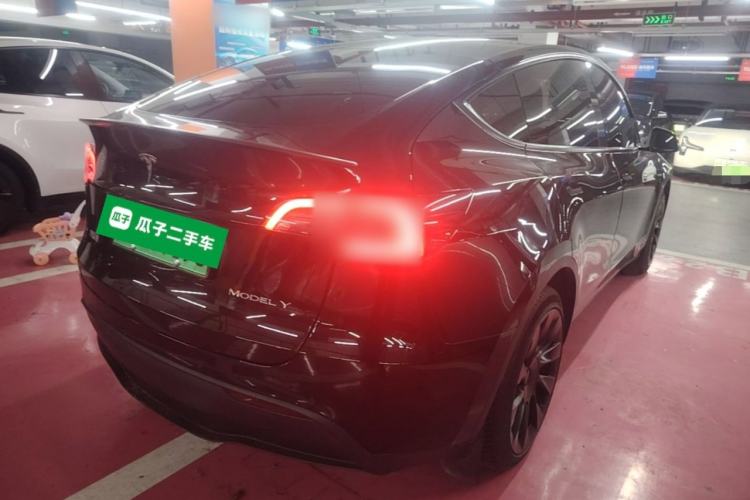 Used Tesla Model Y 2023 Long-Range All-Wheel-Drive Version Rear Right 45 Deg