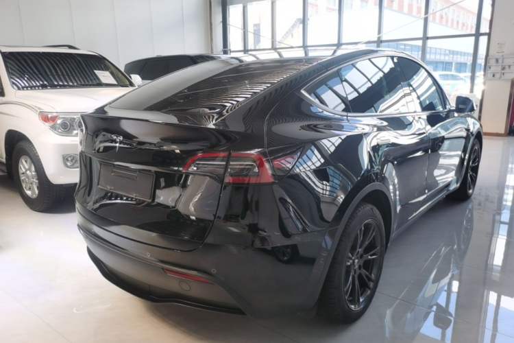 Used Tesla Model Y 2023 Long-Range All-Wheel-Drive Version Rear Right 45 Deg