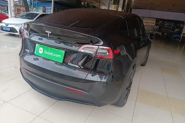 Used Tesla Model Y 2023 Long-Range All-Wheel-Drive Version Rear Right 45 Deg