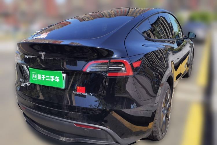 Used Tesla Model Y 2023 Long-Range All-Wheel-Drive Version Rear Right 45 Deg