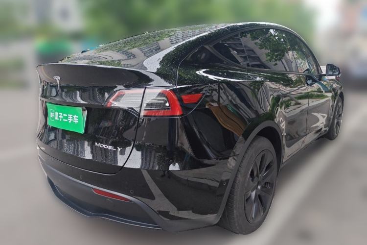 Used Tesla Model Y 2023 Long-Range All-Wheel-Drive Version Rear Right 45 Deg