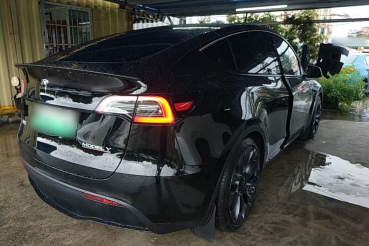Used Tesla Model Y 2023 High-Performance All-Wheel-Drive Version Rear Right 45 Deg