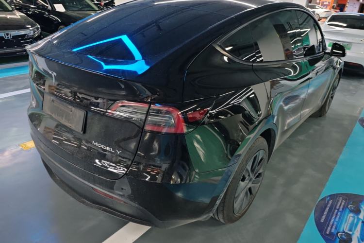 Used Tesla Model Y 2023 Long-Range All-Wheel-Drive Version Rear Right 45 Deg
