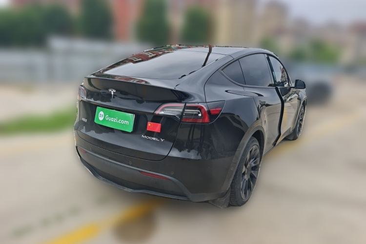 Used Tesla Model Y 2023 Long-Range All-Wheel-Drive Version Rear Right 45 Deg