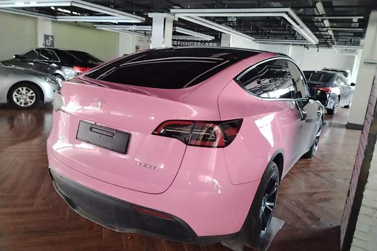 Used Tesla Model Y 2023 Long-Range All-Wheel-Drive Version Rear Right 45 Deg