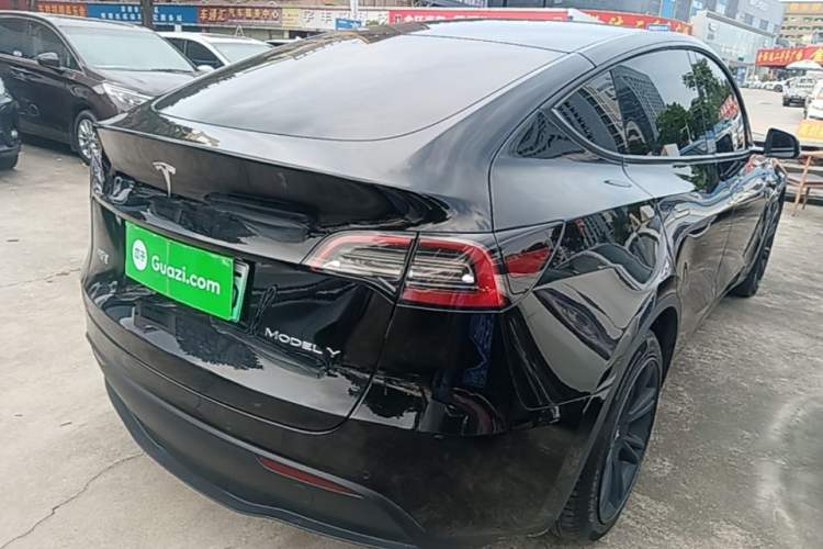 Used Tesla Model Y 2023 Long-Range All-Wheel-Drive Version Rear Right 45 Deg