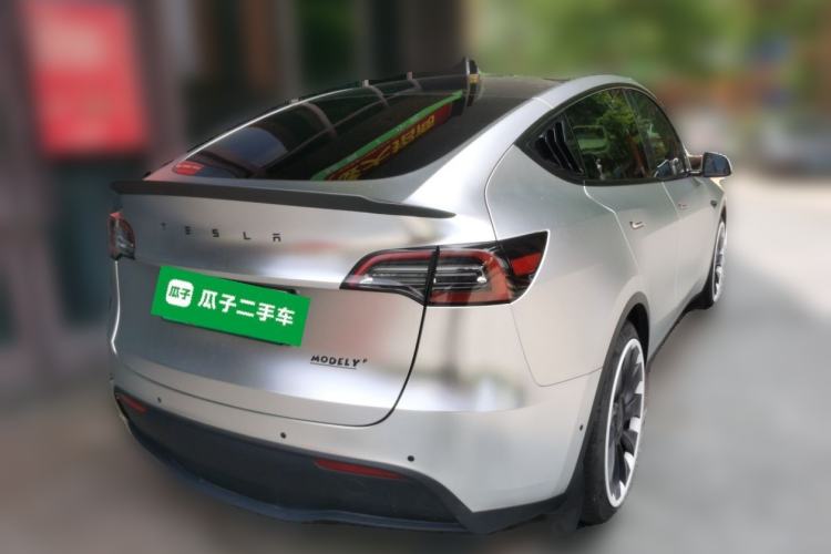 Used Tesla Model Y 2023 High-Performance All-Wheel-Drive Version Rear Right 45 Deg