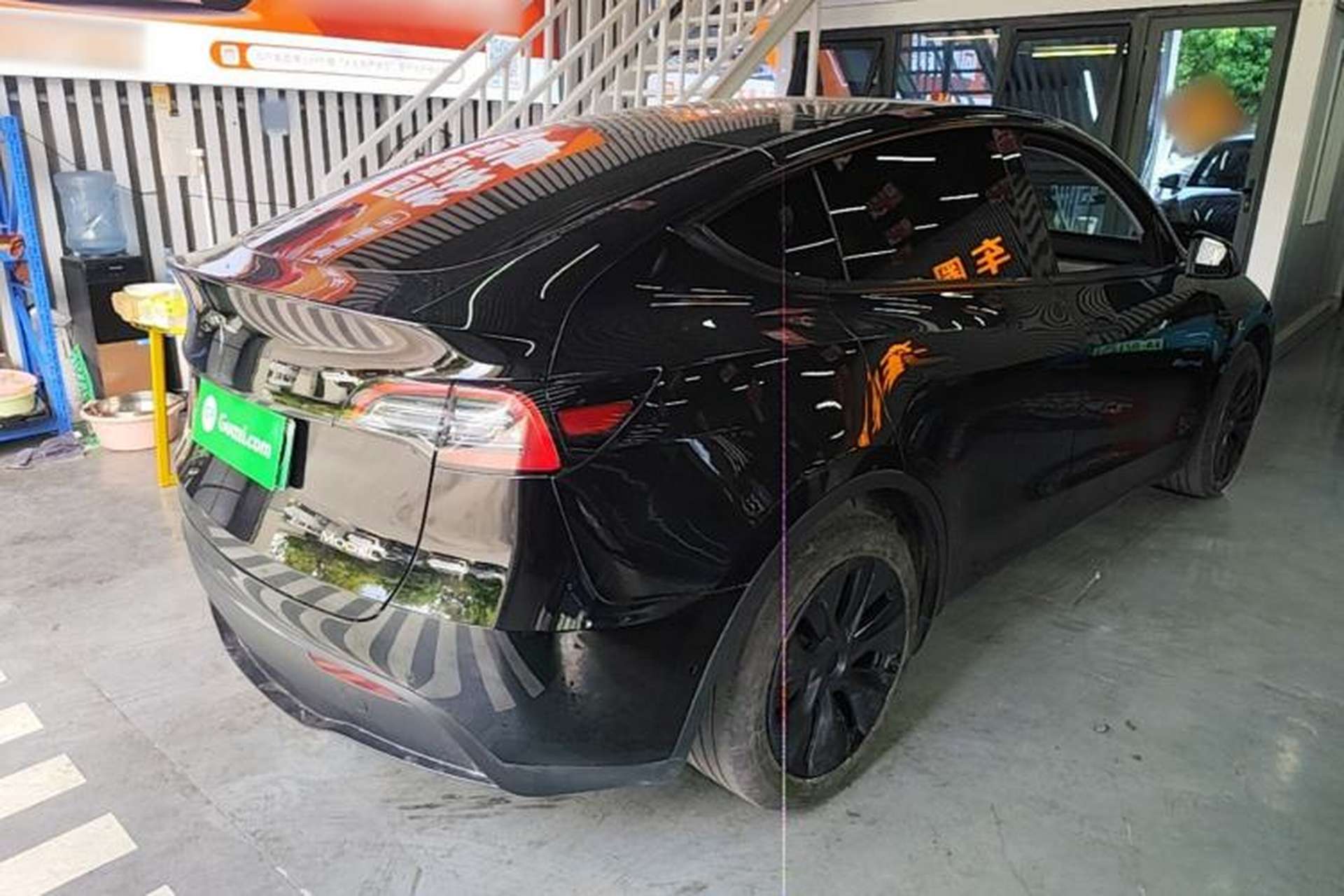Used Tesla Model Y 2023 Rear-Wheel-Drive Version Rear Right 45 Deg