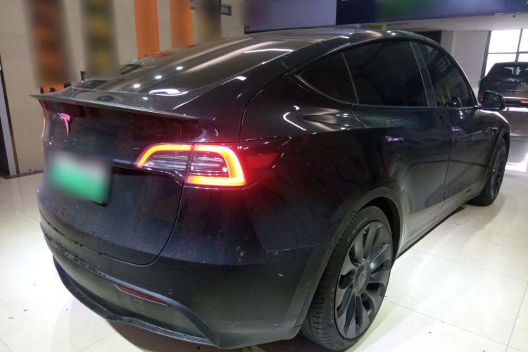 Used Tesla Model Y 2023 High-Performance All-Wheel-Drive Version Rear Right 45 Deg