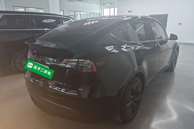 Used Tesla Model Y 2023 Long-Range All-Wheel-Drive Version Rear Right 45 Deg