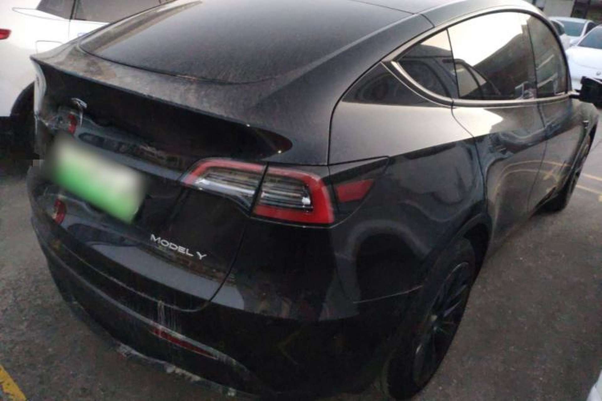 Used Tesla Model Y 2023 Rear-Wheel-Drive Version Rear Right 45 Deg