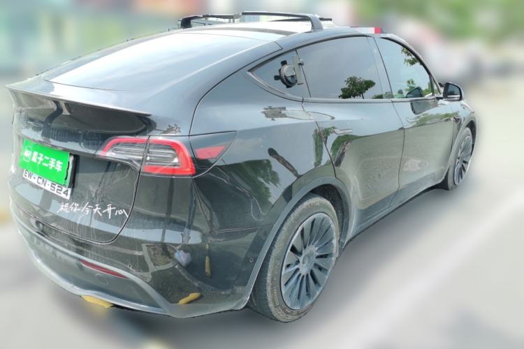 Used Tesla Model Y 2023 Long-Range All-Wheel-Drive Version Rear Right 45 Deg