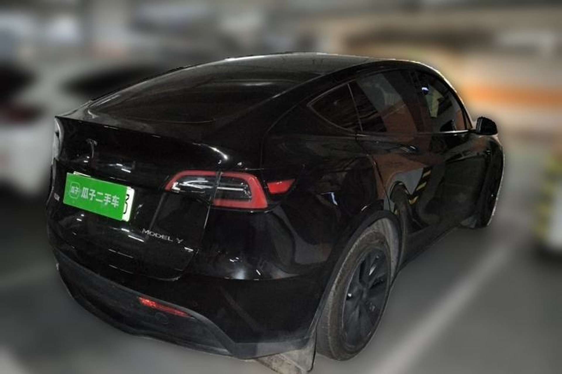 Used Tesla Model Y 2023 Rear-Wheel-Drive Version Rear Right 45 Deg