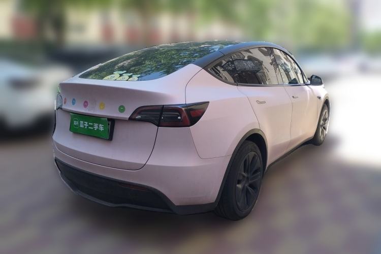 Used Tesla Model Y 2023 Rear-Wheel-Drive Version Rear Right 45 Deg