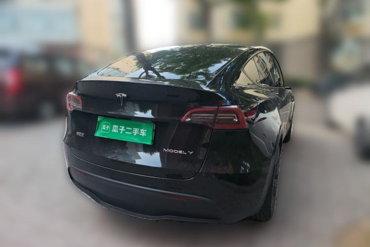 Used Tesla Model Y 2023 Long-Range All-Wheel-Drive Version Rear Right 45 Deg