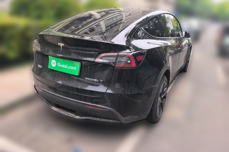 Used Tesla Model Y 2023 Long-Range All-Wheel-Drive Version Rear Right 45 Deg