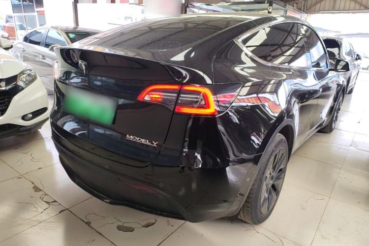 Used Tesla Model Y 2023 Long-Range All-Wheel-Drive Version Rear Right 45 Deg