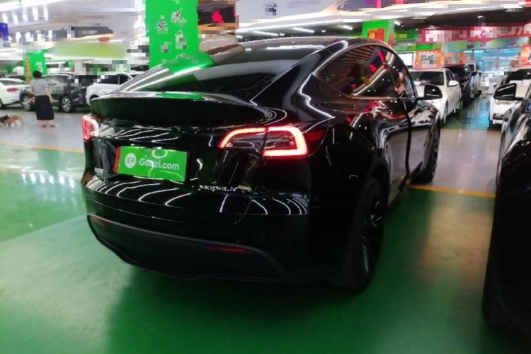 Used Tesla Model Y 2023 Long-Range All-Wheel-Drive Version Rear Right 45 Deg