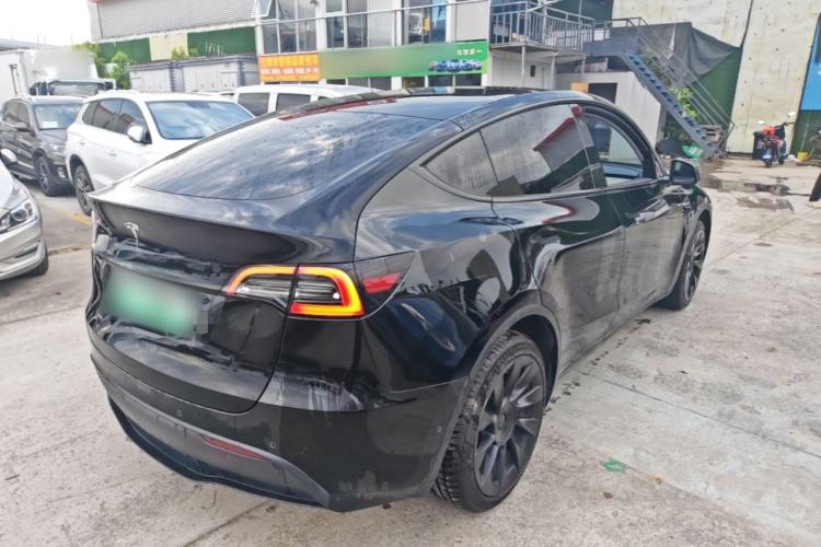 Used Tesla Model Y 2023 Long-Range All-Wheel-Drive Version Rear Right 45 Deg